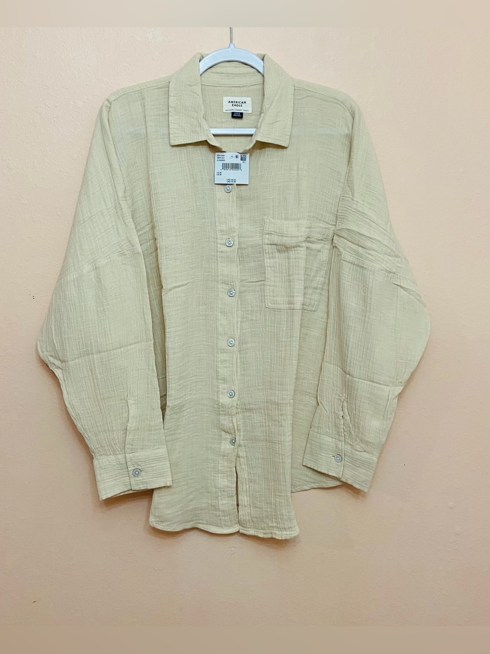 American Eagle Go Big Oversized Shirt